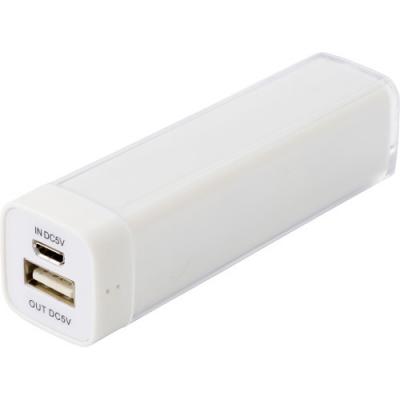 Image of ABS power bank with 2200mAh Li-ion battery