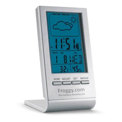Image of Weather station with blue LCD