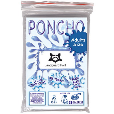 Image of Disposable Adult Poncho
