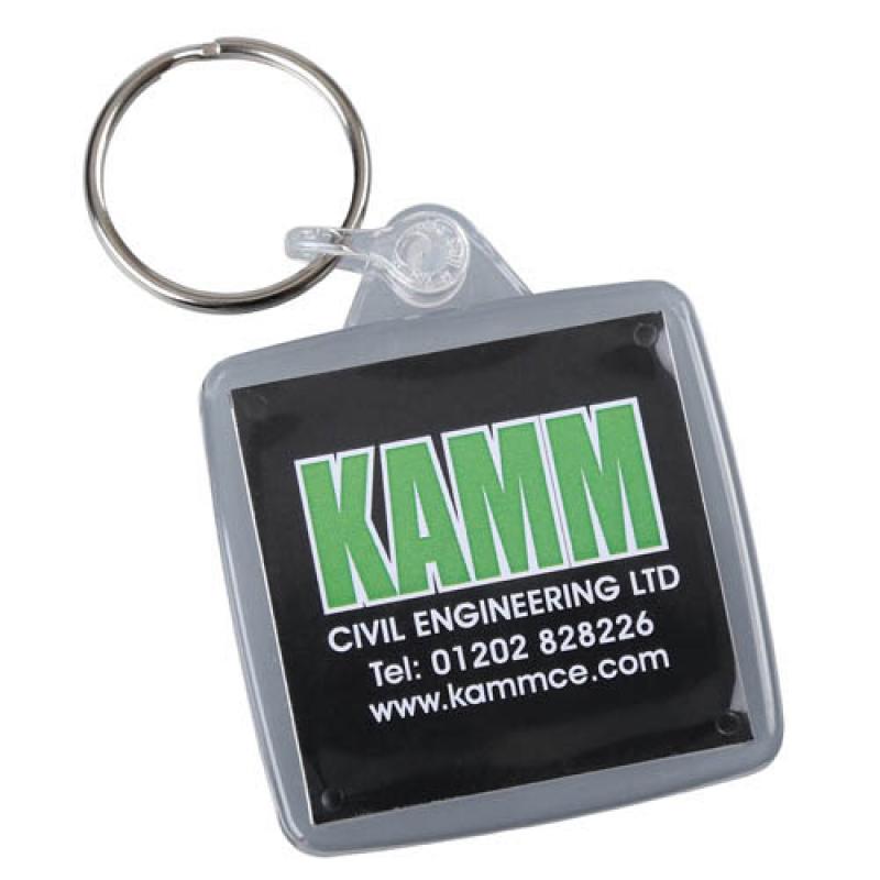 Image of Acrylic Square Keyring