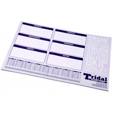 Image of Desk-Mate® A2 notepad - 25 pages